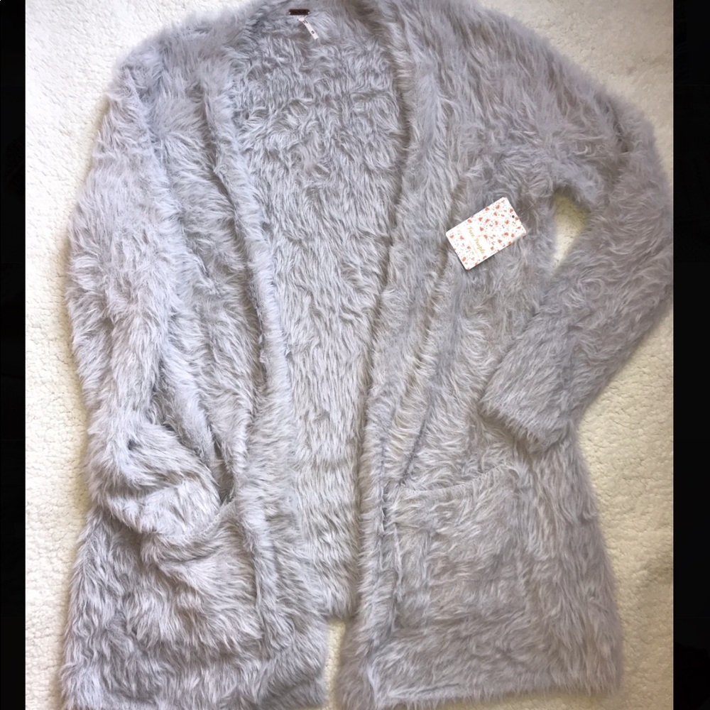 Few People fuzzy Cardigan